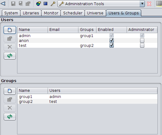 Users & Groups