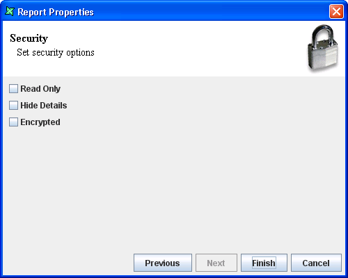 Set Security Options