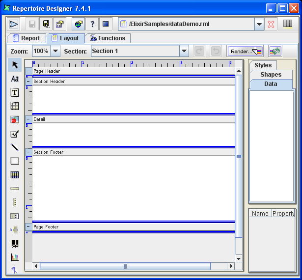 Report Layout