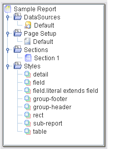 Report Tree