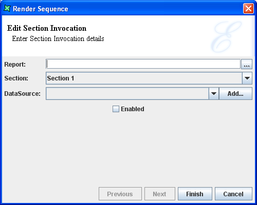 Render Sequence