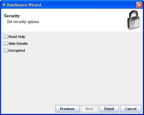 Set Security Options