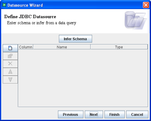 Define DataSource Schema