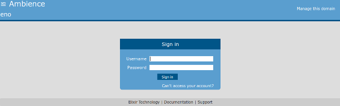 Domain Manager Login Link