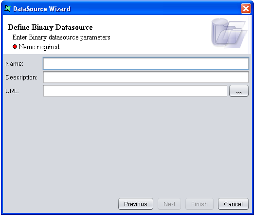 Binary DataSource Wizard