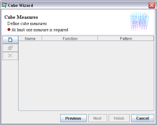 Cube Measures Screen