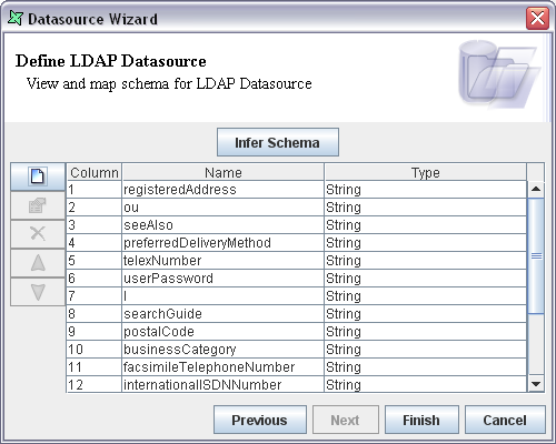 Completed Datasource Wizard