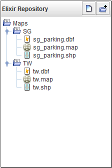Store Shapefiles in the Repository