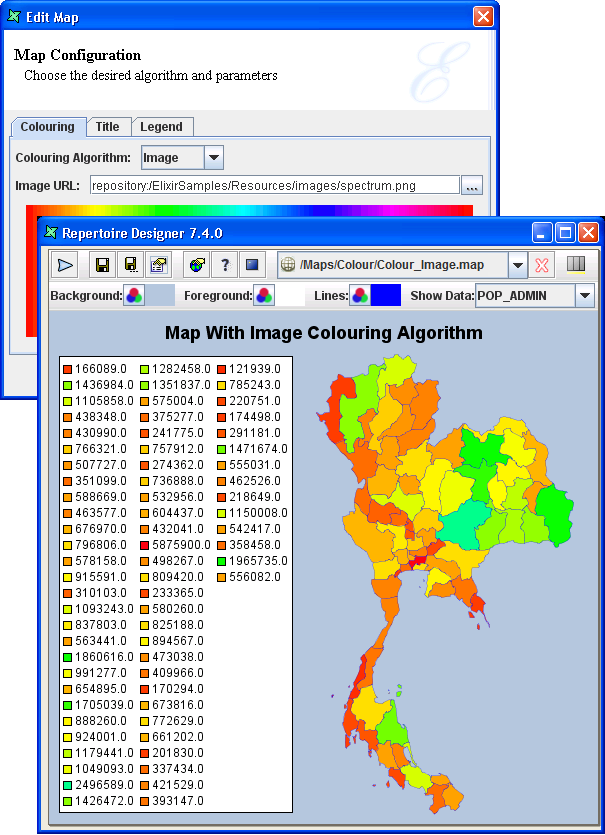 Colouring Algorithm - Image