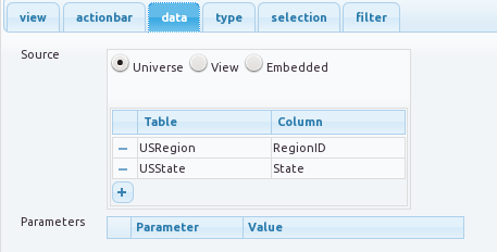 Set the Data Properties of the Second Grid