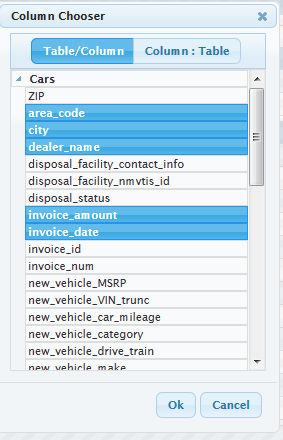 Setting up Fields
