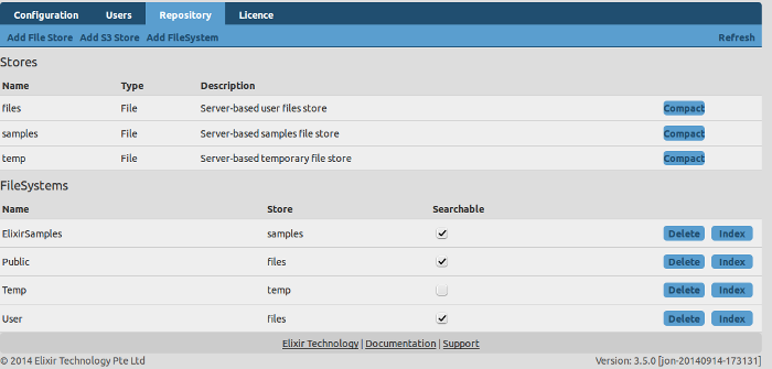 Repository Page