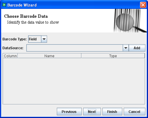 Barcode Control Source