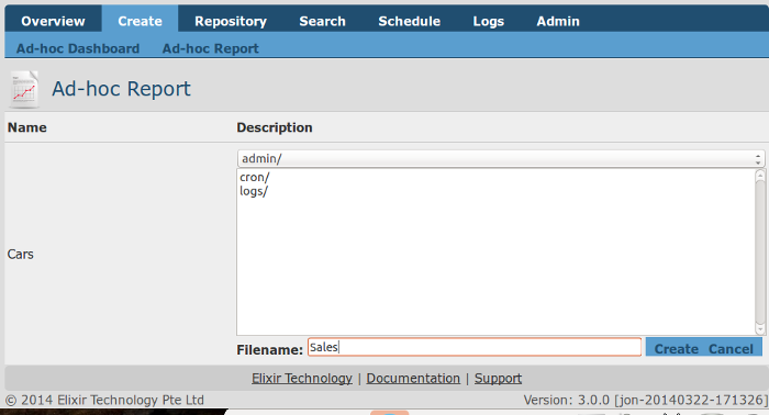 Select Repository Location