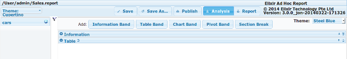 System Creates a Blank Report