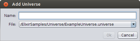 Add Universe