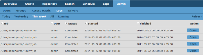Admin Logs