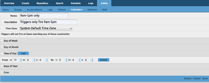 Web Calendars