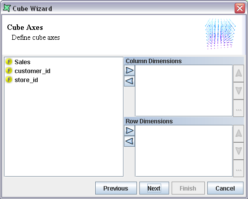 Cube Axes Screen